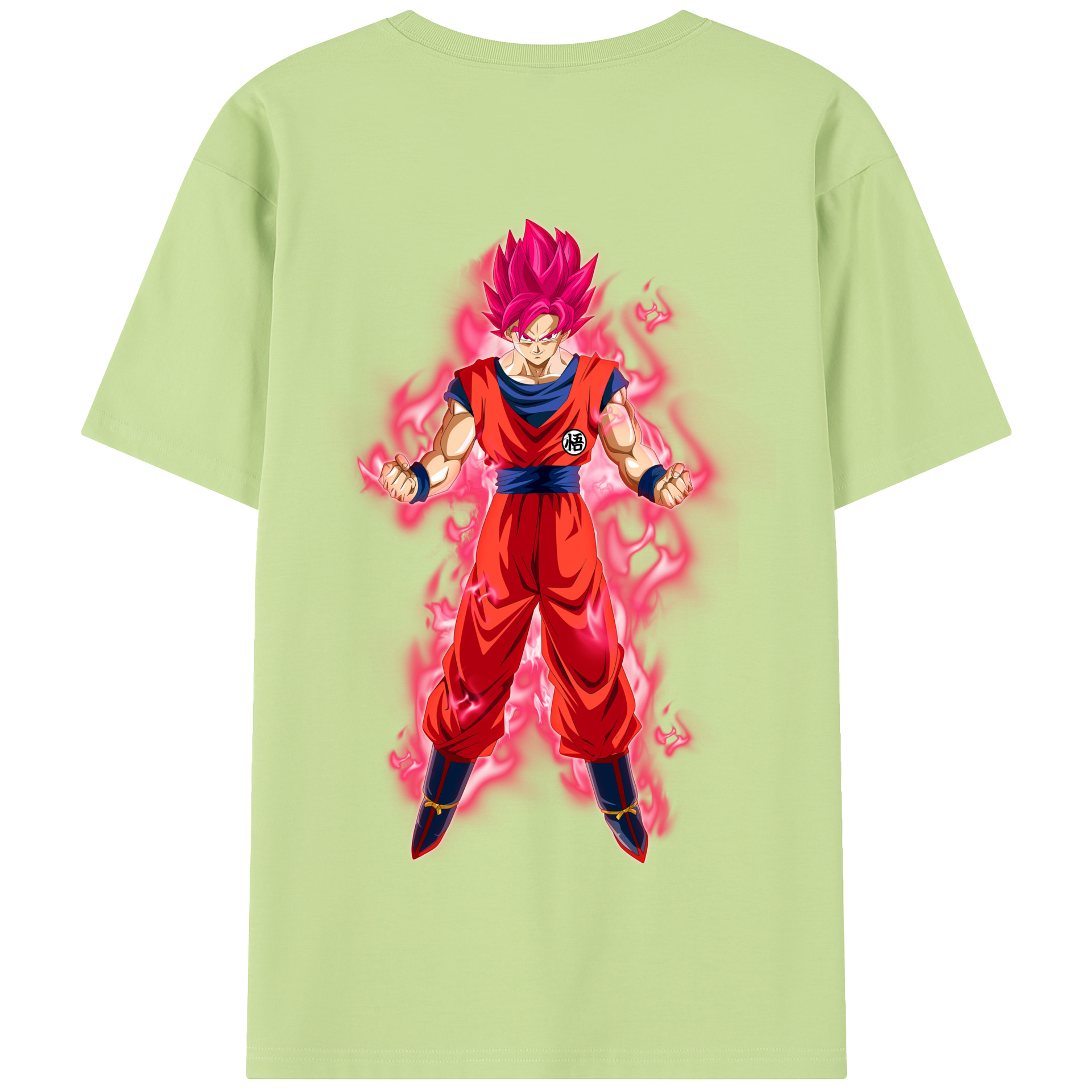（画像用） ドラゴンボール 孫 悟飯（そんごはん）DRAGON BALL Son Gohan 綿100％半袖Tシャツ（背面プリント）